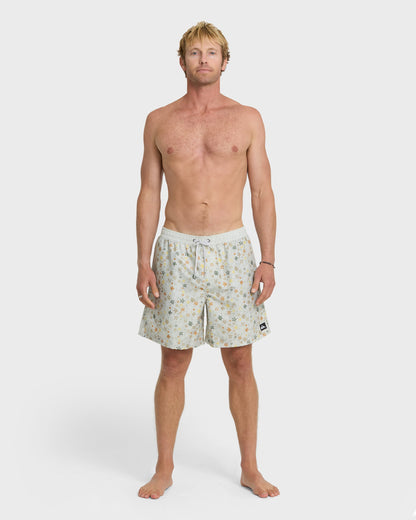 Everyday Ditsy Floral Swim Trunks - Moonstruck