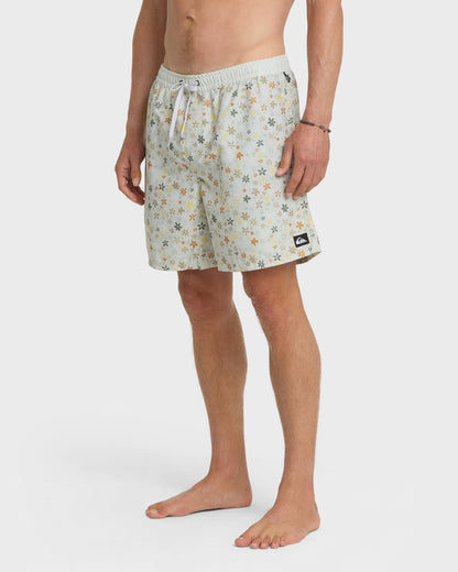 Everyday Ditsy Floral Swim Trunks - Moonstruck