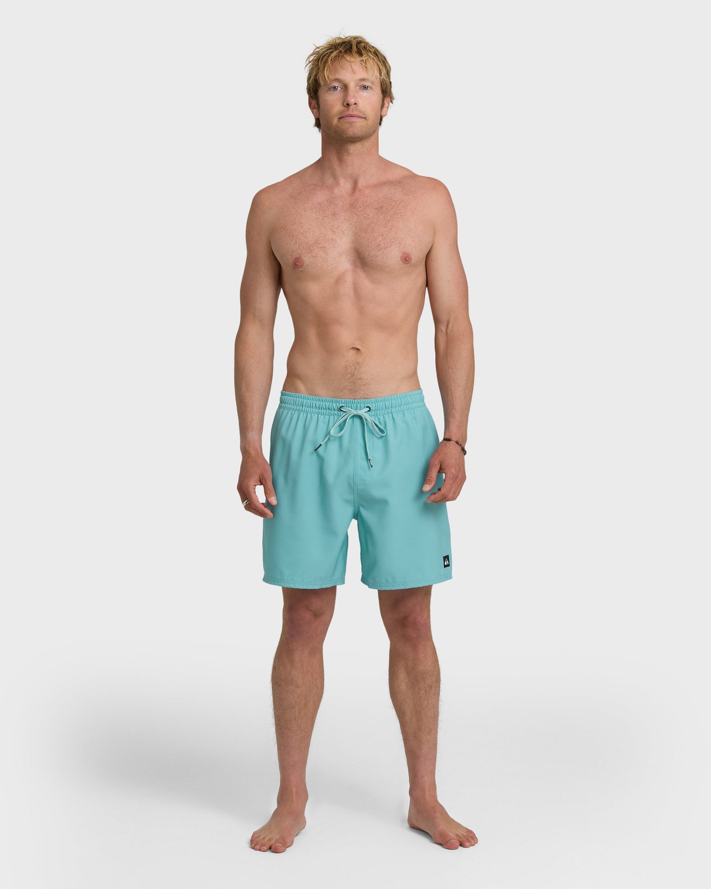 Everyday Solid 17" Swim Trunks - Aqua