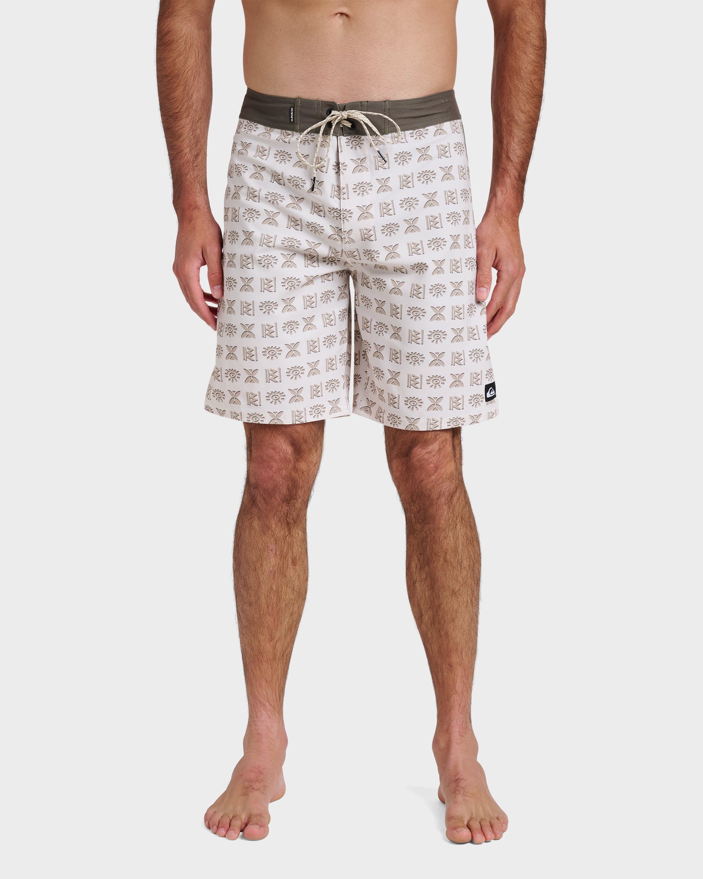 Surfsilk Etched 19" Boardshorts - Silver Birch