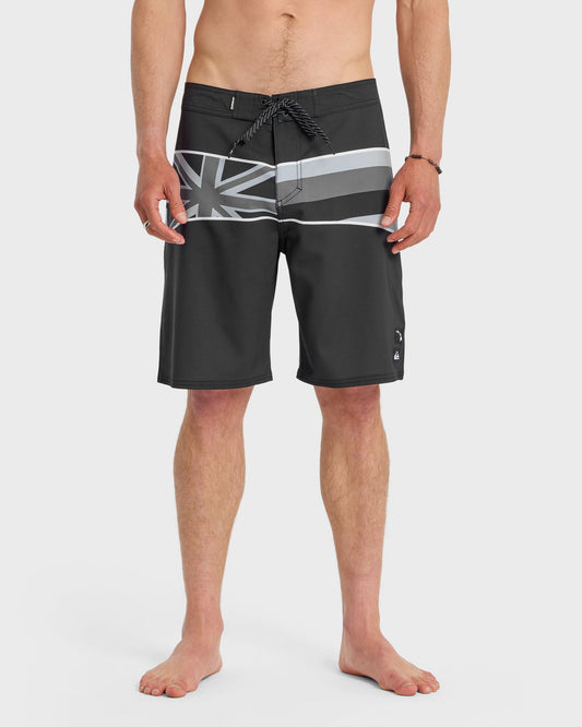 Hi Panel 20" Boardshorts - Black