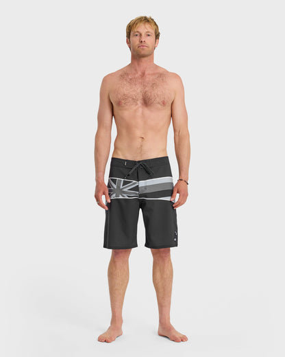 Hi Panel 20" Boardshorts - Black