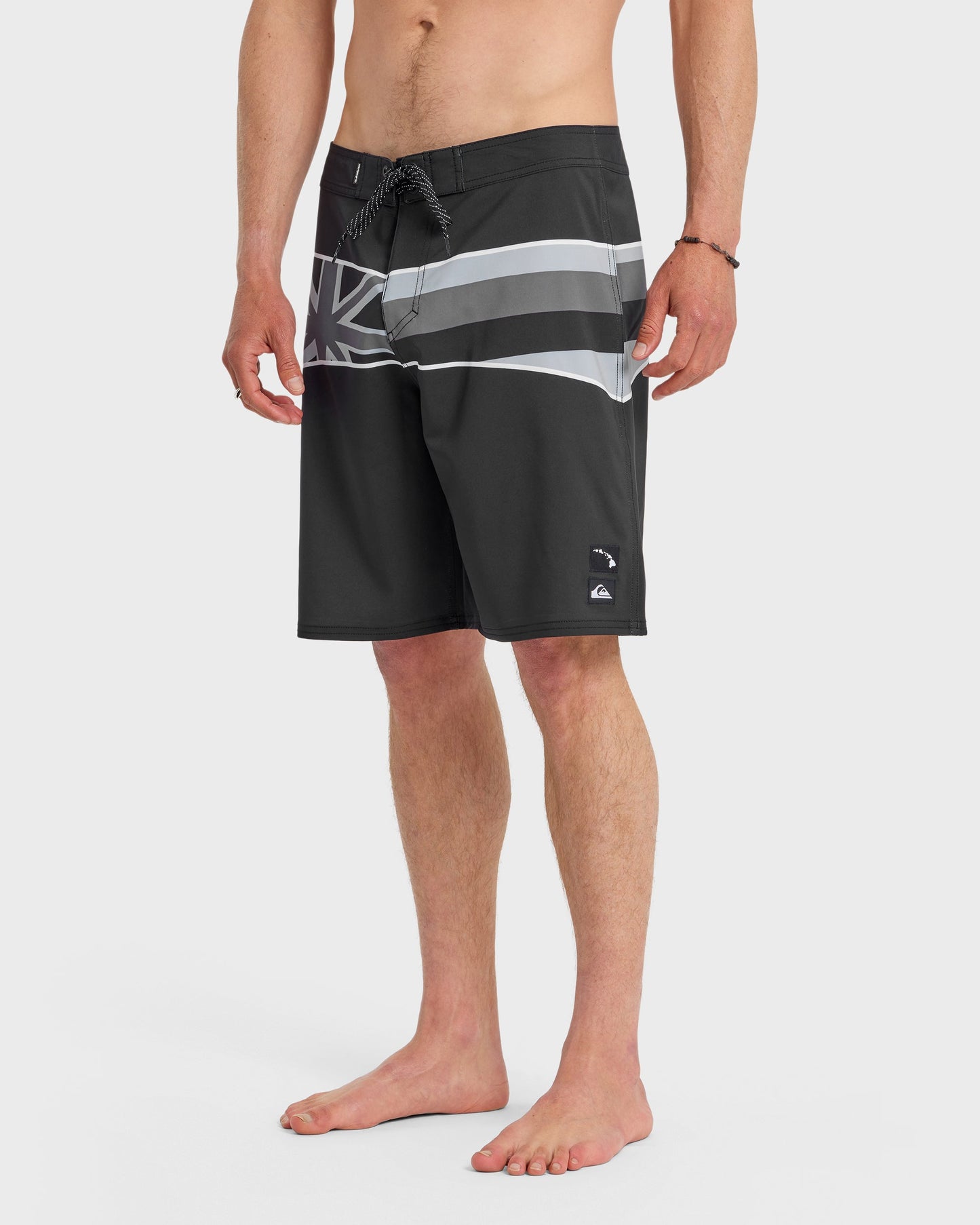 Hi Panel 20" Boardshorts - Black
