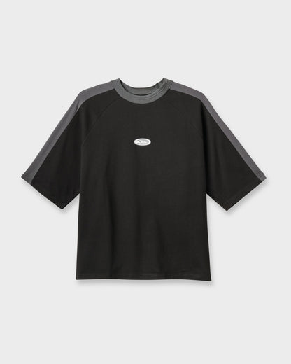 Apex Raglan Tee - Black