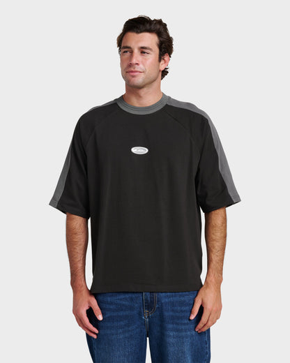 Apex Raglan Tee - Black