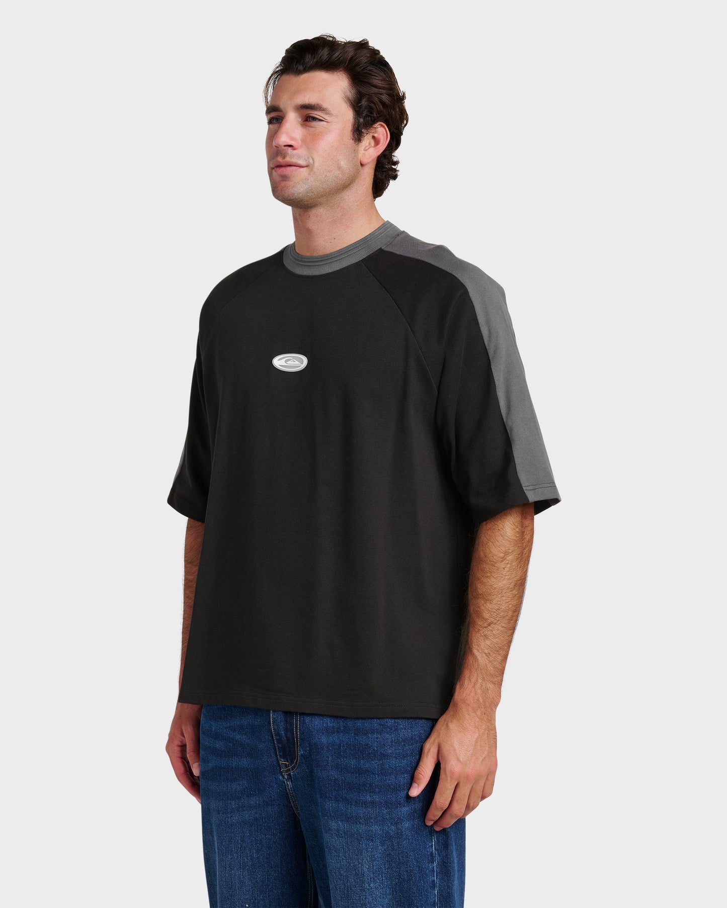 Apex Raglan Tee - Black