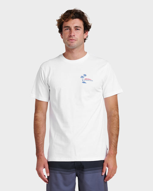 Tropical Surf Classic T-shirt - White