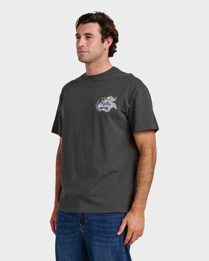 Dragon Master Heavy Weight T-shirt - Phantom