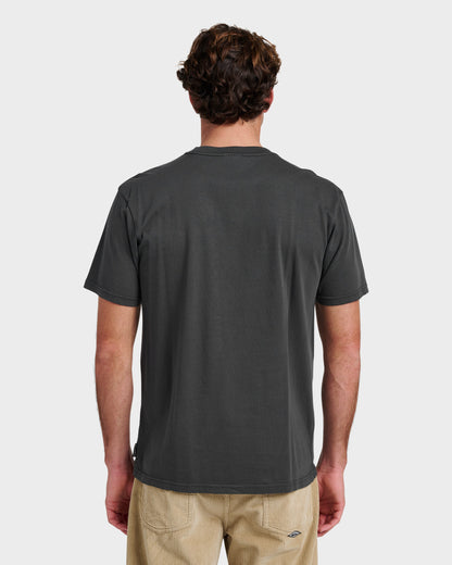Bat Thornspigment Dye T-Shirt - Phantom