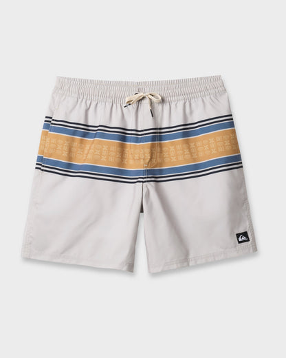 Everyday Super Stripe 17" Swim Trunks - Moonstruck