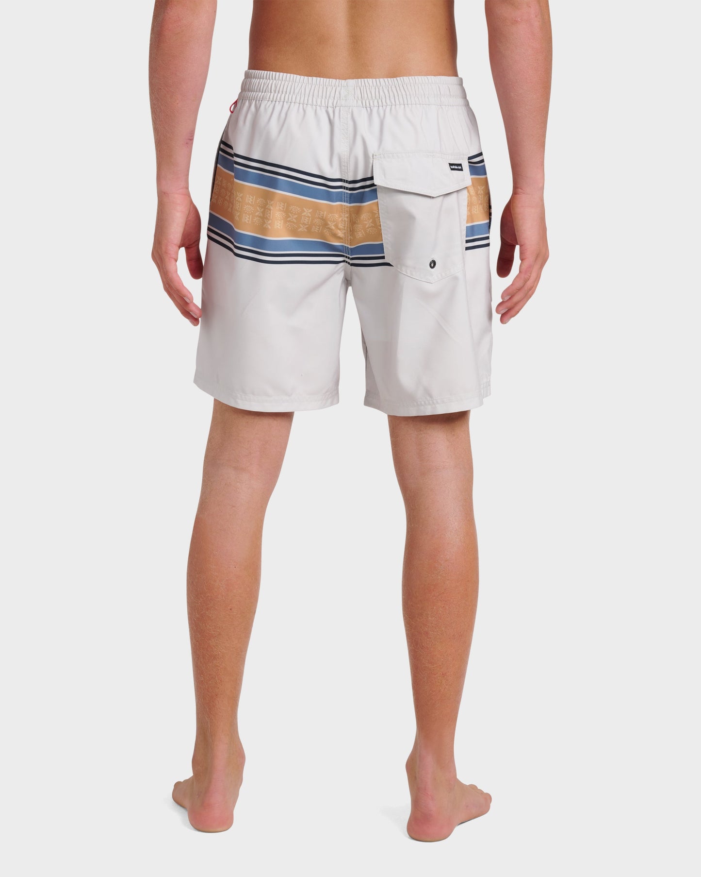 Everyday Super Stripe 17" Swim Trunks - Moonstruck