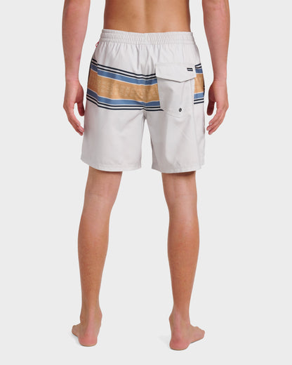 Everyday Super Stripe 17" Swim Trunks - Moonstruck