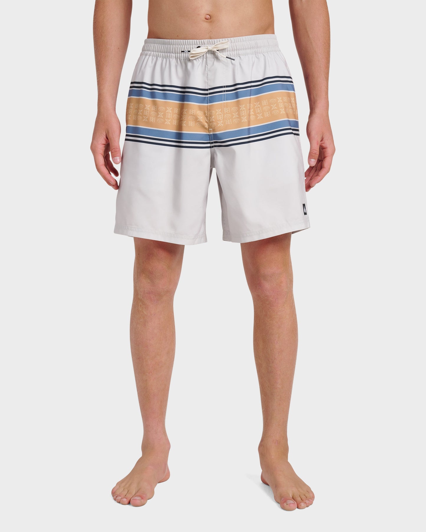 Everyday Super Stripe 17" Swim Trunks - Moonstruck
