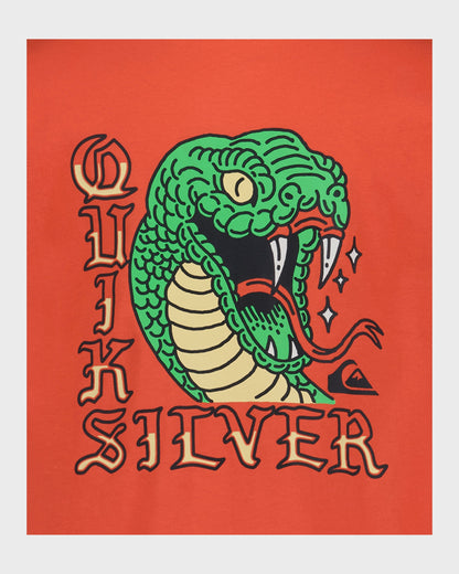 Boys Snake Head Short Sleeve T-Shirt