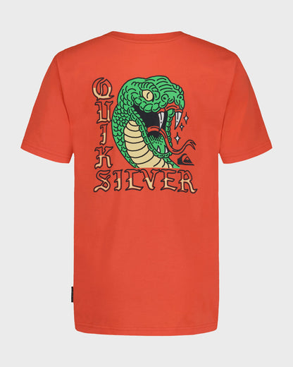 Boys Snake Head Short Sleeve T-Shirt