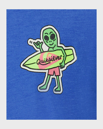 Boys Sticker Short Sleeve T-Shirt