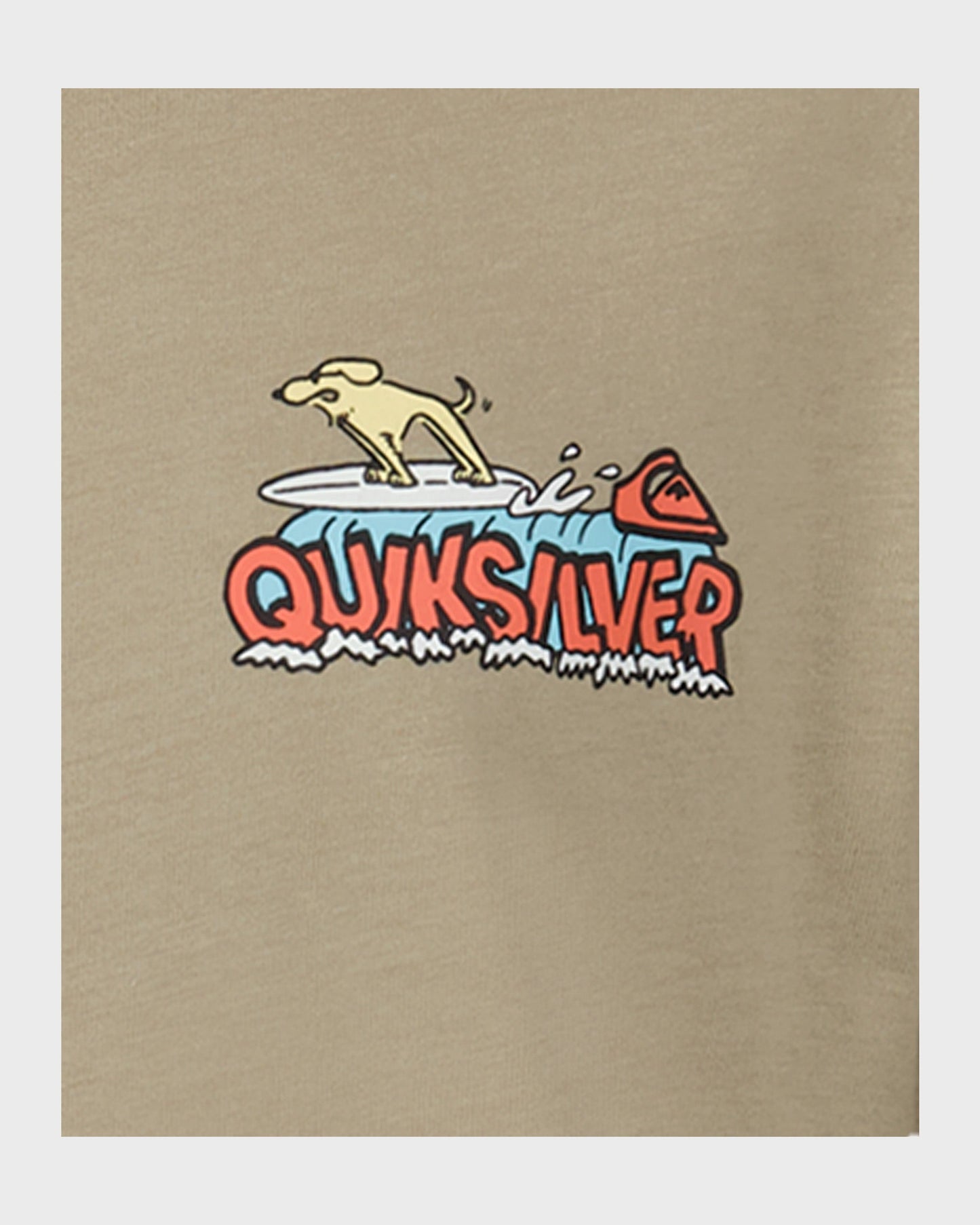 Little Boys Dog Wave Short Sleeve T-Shirt