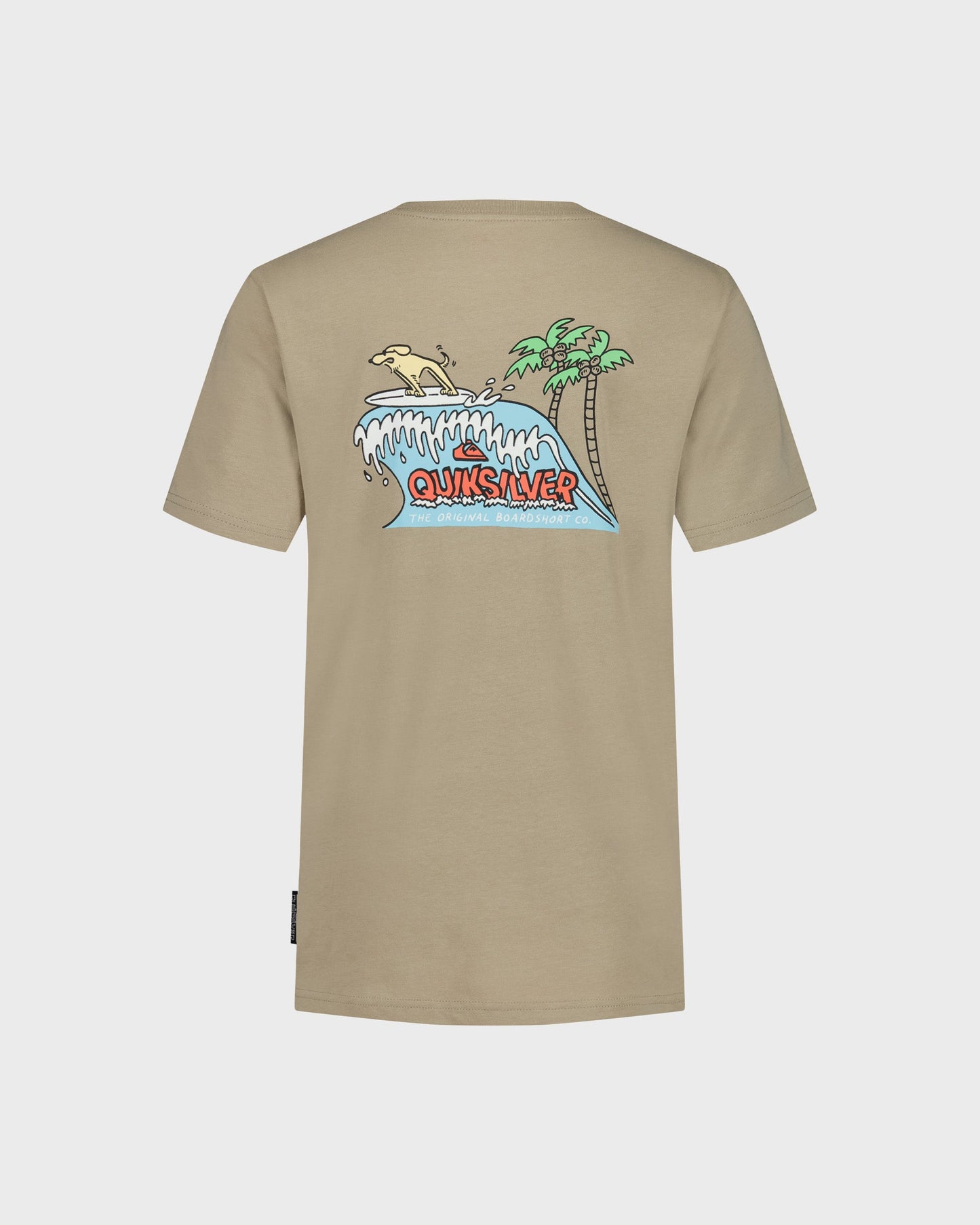 Little Boys Dog Wave Short Sleeve T-Shirt