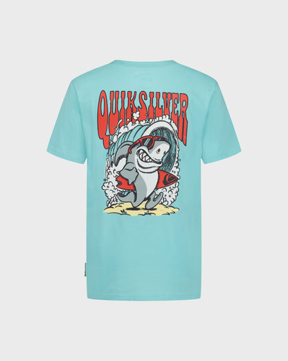 Little Boys Shark Run Short Sleeve T-Shirt