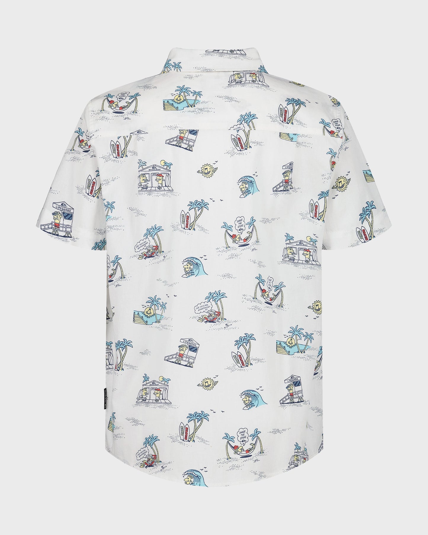 Boys Surf Doodle Classic Short Sleeve