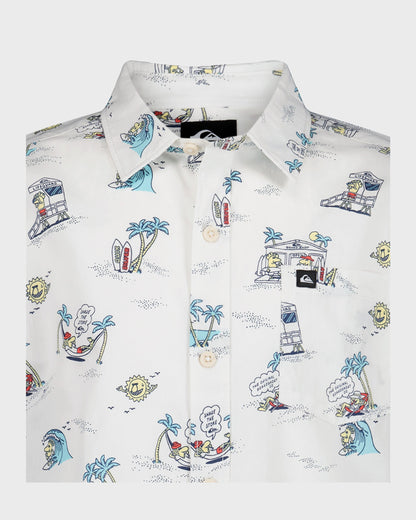 Boys Surf Doodle Classic Short Sleeve