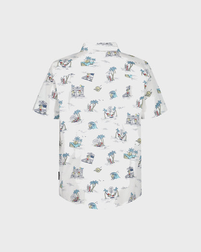 Little Boys Surf Doodle Classic Short Sleeve