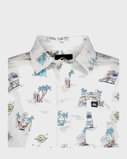 Little Boys Surf Doodle Classic Short Sleeve