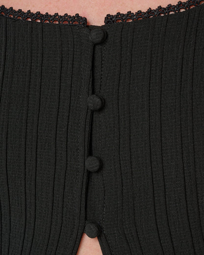 Maci Solid Textured Tank Top