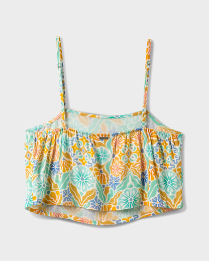 Jessa Sun Blooms Print Cami Top