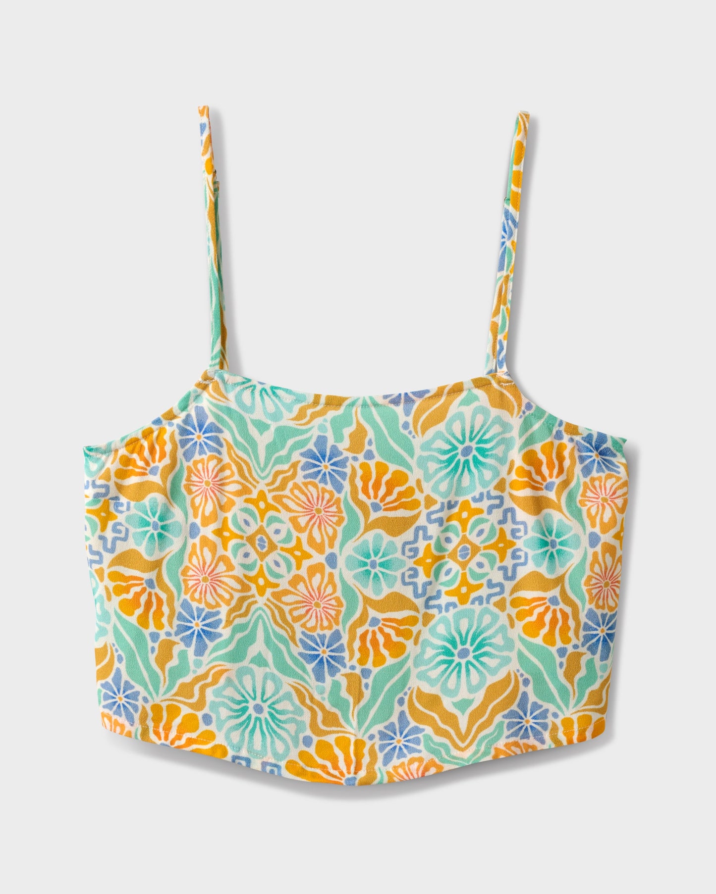 Jessa Sun Blooms Print Cami Top
