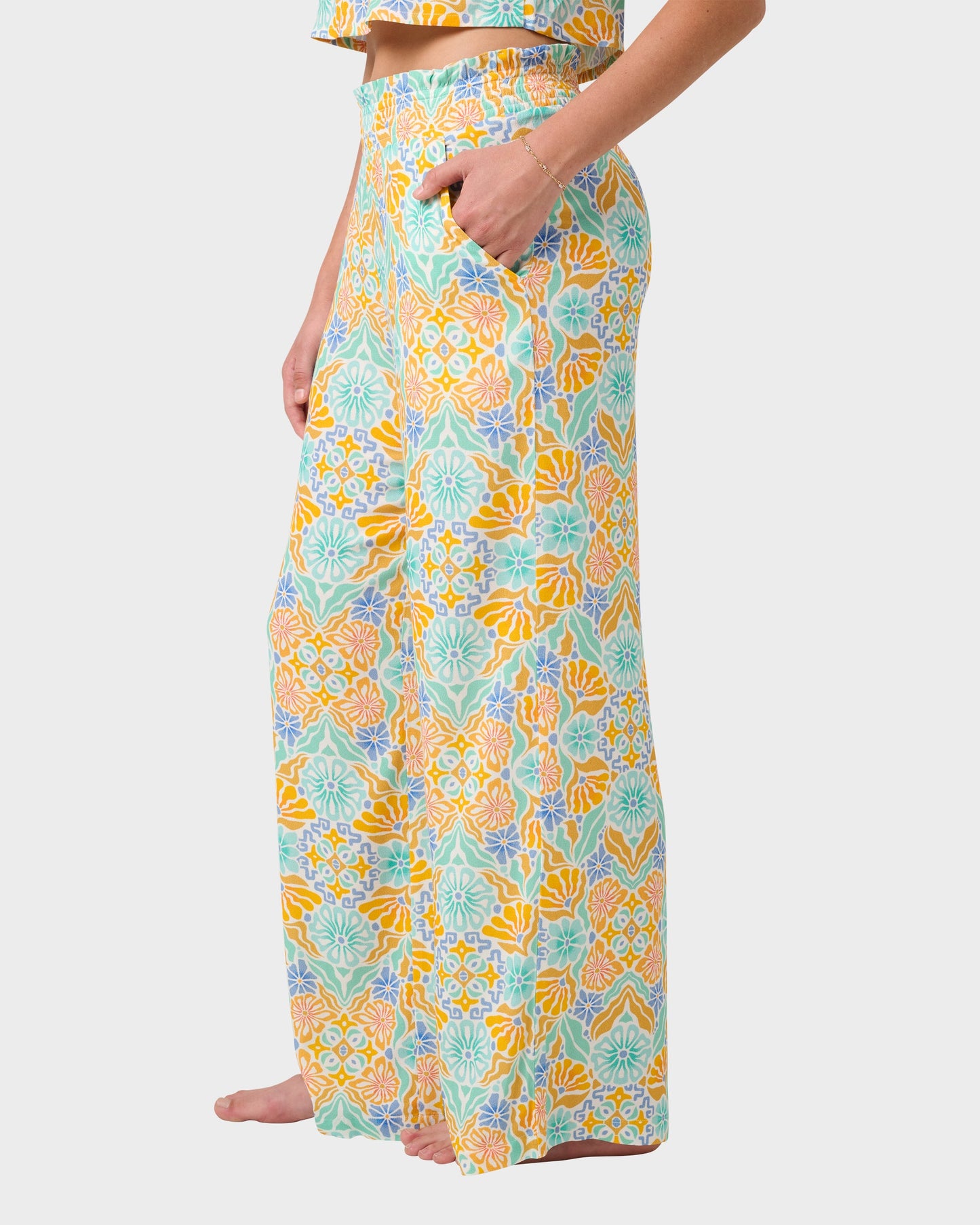 Sun Chaser Sun Blooms Print Pant