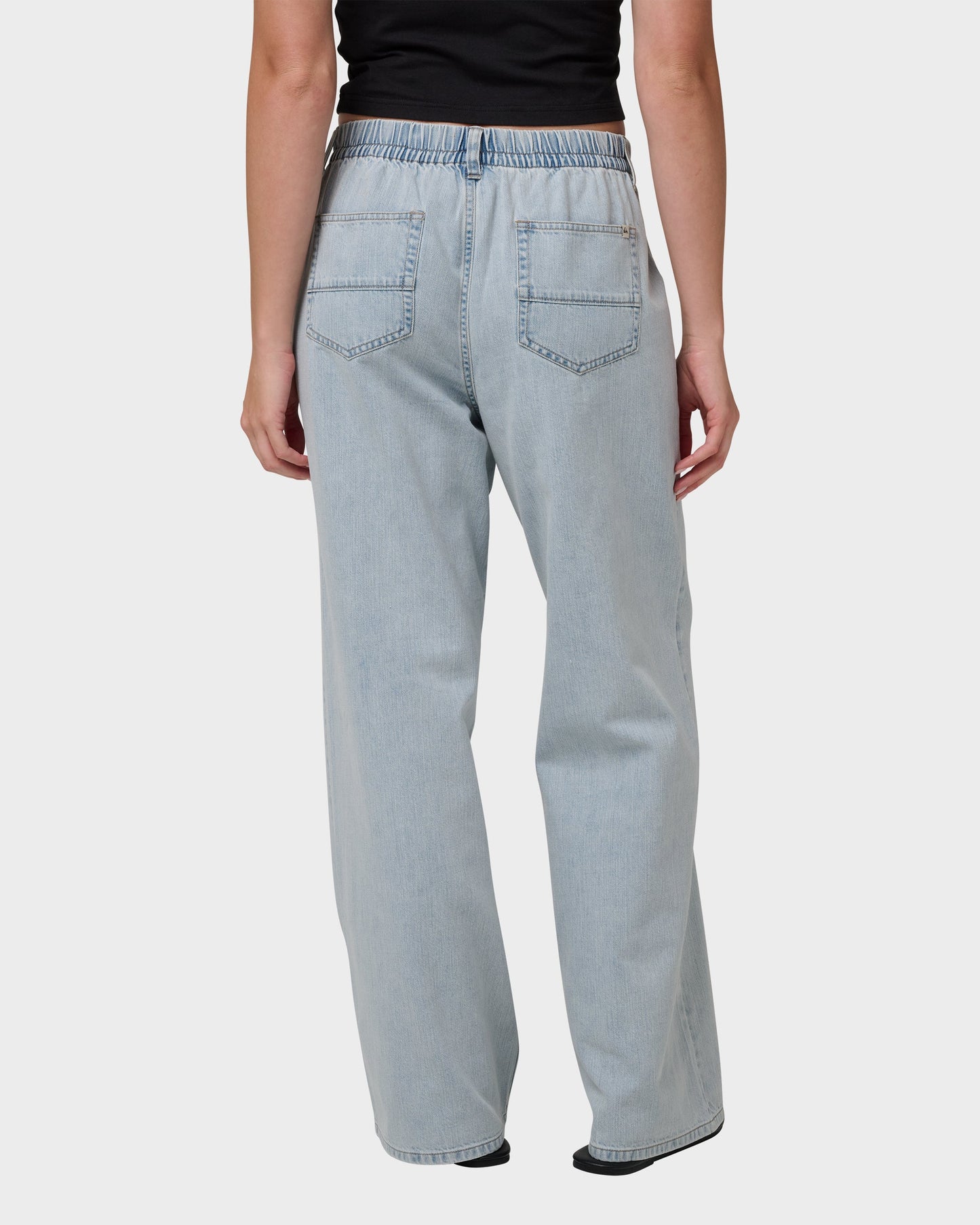 Tidepool High Rise Drawstring Waist Jean