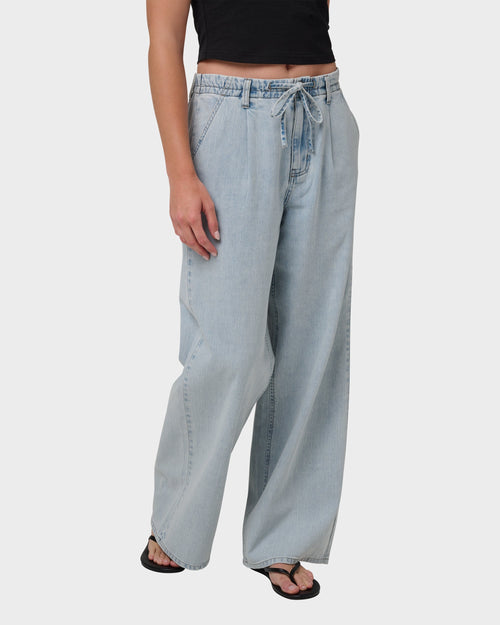 Tidepool High Rise Drawstring Waist Jean