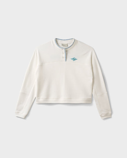 Shallow Waters Henley Sweatshirt