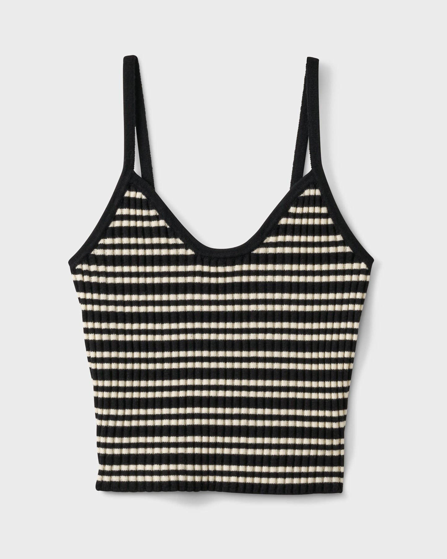 Cora Bay Yarn Dyed Stripe Sweater Tank Top