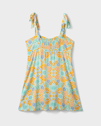 Sublime Sun Blooms Print Mini Dress