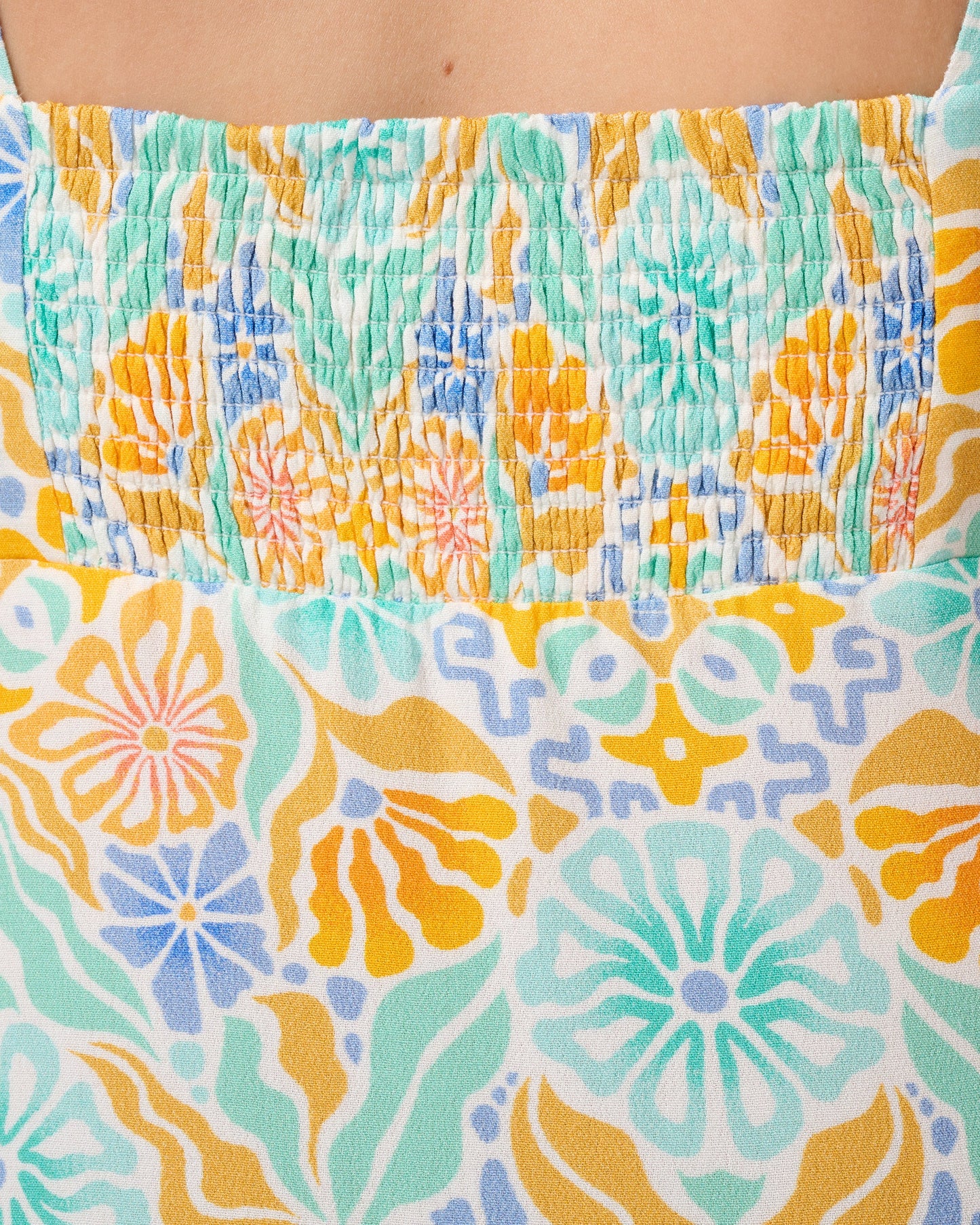 Sublime Sun Blooms Print Mini Dress