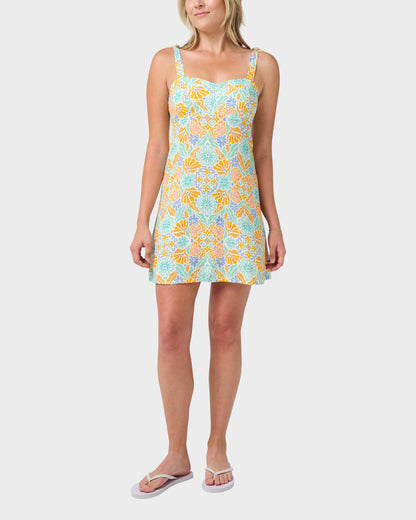 Sublime Sun Blooms Print Mini Dress