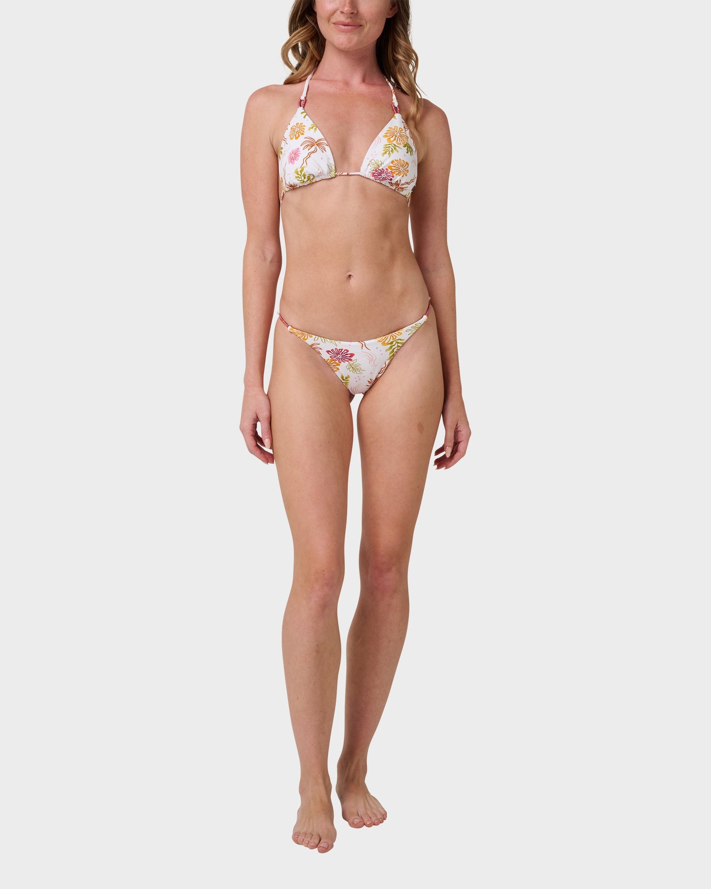 Donna Terra Flora Slide Triangle Bikini Top