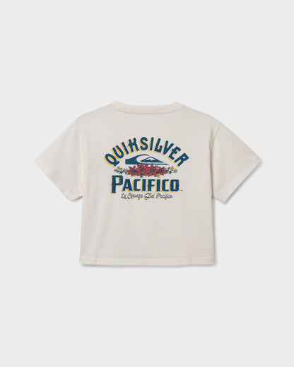Quiksilver X Pacifico Sign Lock Cropped Boyfriend T-Shirt