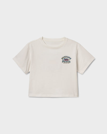 Quiksilver X Pacifico Sign Lock Cropped Boyfriend T-Shirt
