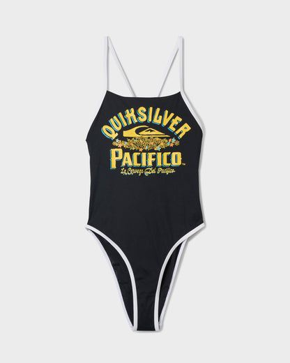 Quiksilver X Pacifico Isa High Leg One Piece Swimsuit