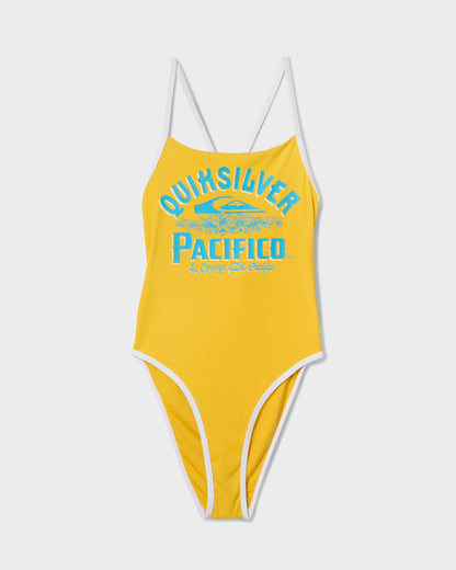 Quiksilver X Pacifico Isa High Leg One Piece Swimsuit