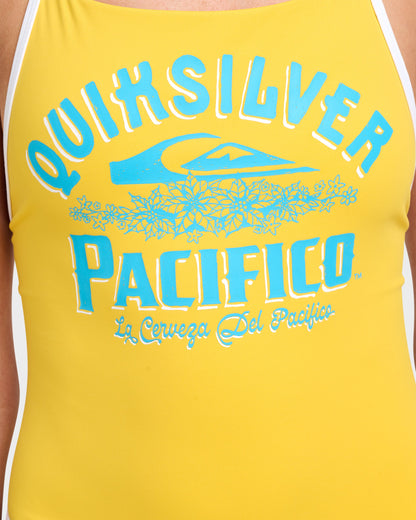 Quiksilver X Pacifico Isa High Leg One Piece Swimsuit
