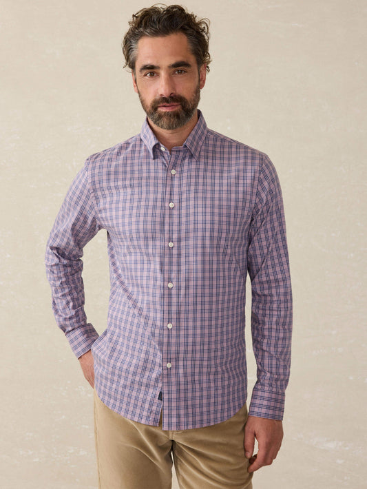 The Movement™ Shirt - Berry Skies Check