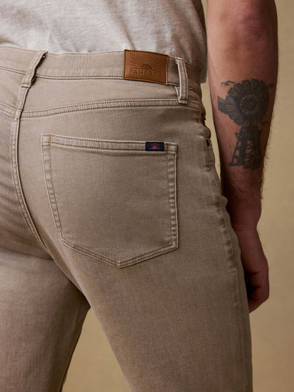 Stretch Terry 5-Pocket Pant - Desert Khaki