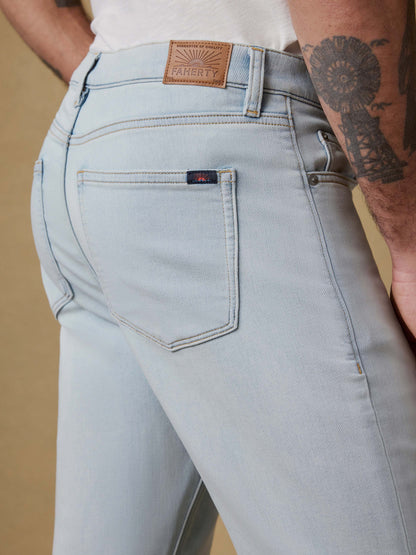 Stretch Terry Indigo 5-Pocket - Riverbend Wash