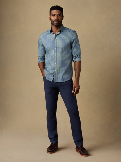 Movement™ Linen 5-Pocket Pant - Deep Sea Navy