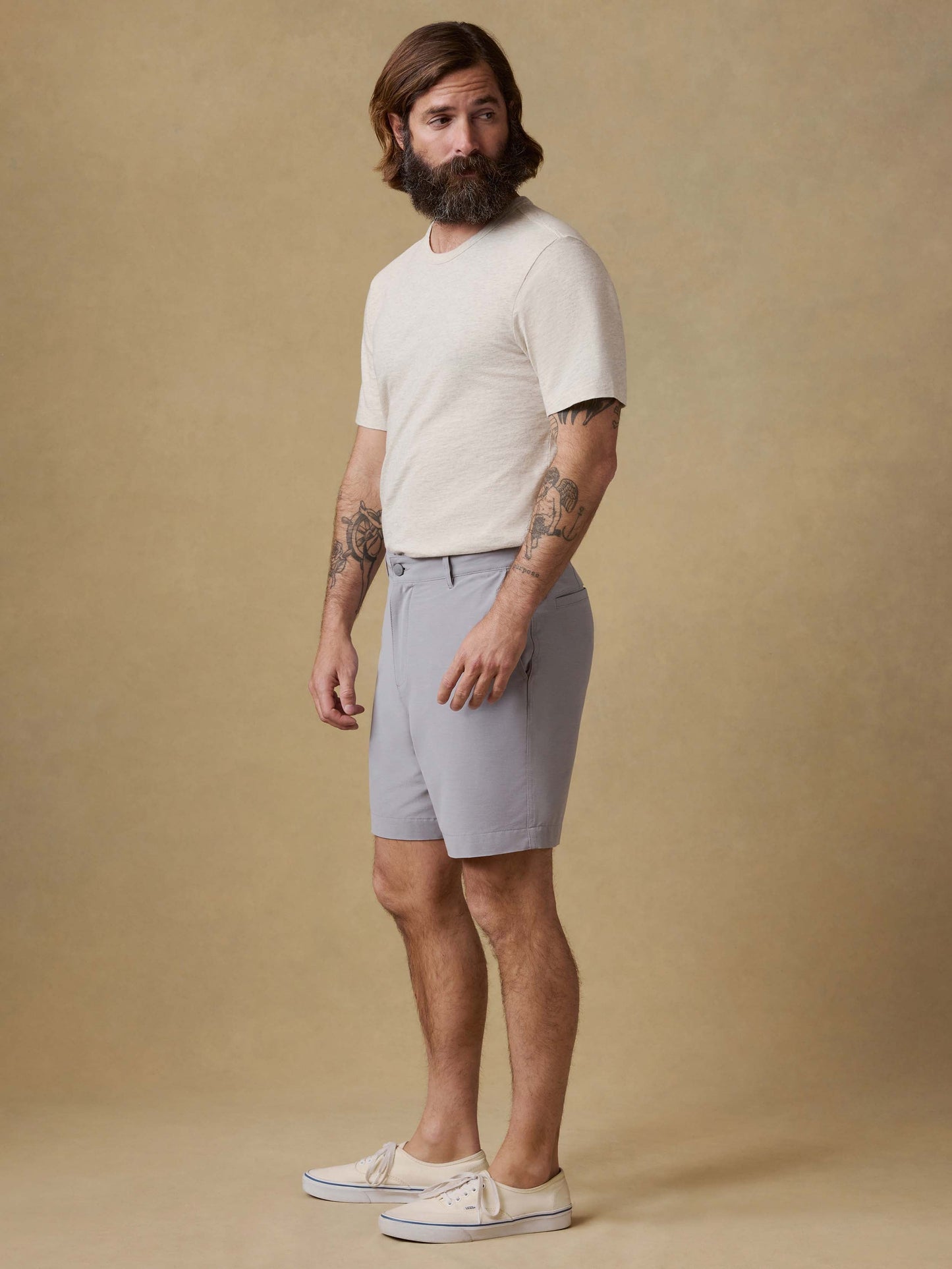All Day™ Short (7") - Ice Grey