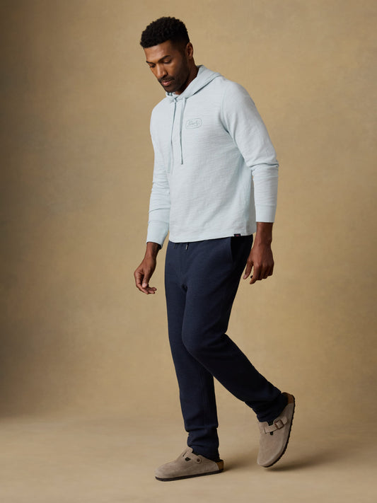 Highland Knit Pant - Navy Ridge Melange